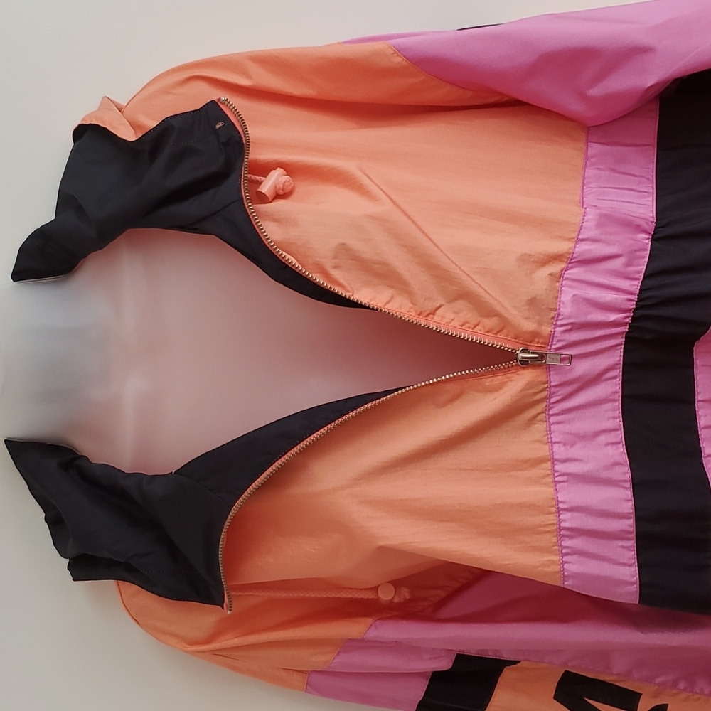 Vintage Women's Mistral Neon Hoodie Half Zip  XL - Picture 6 of 15
